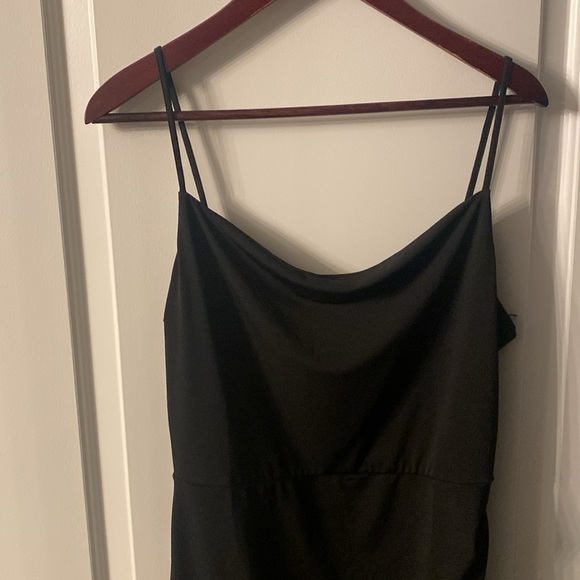 Mango Black Strappy Mini Dress - Picture 2 of 6